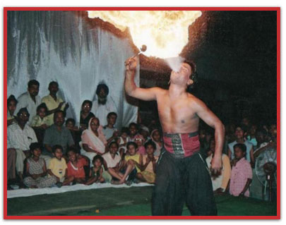 Fire Folk Dances of Rajasthan