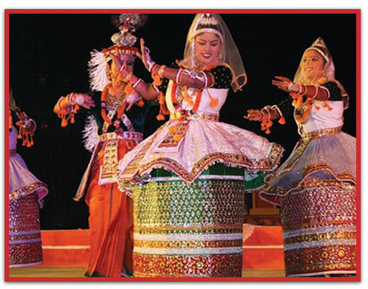 Manipuri Folk Dance of Manipur